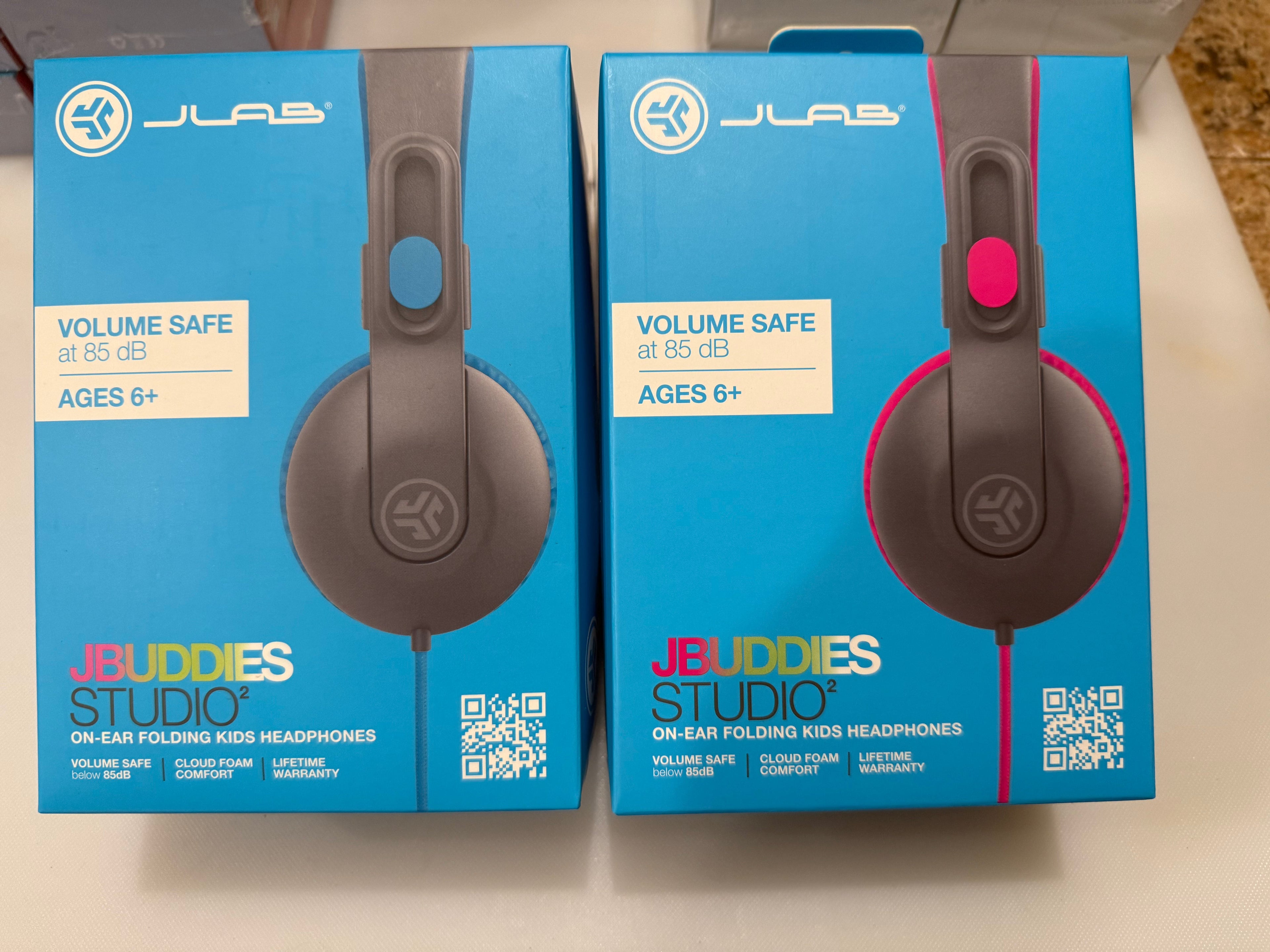 Jlab JBuddies Folding Wired Kids Headphones
