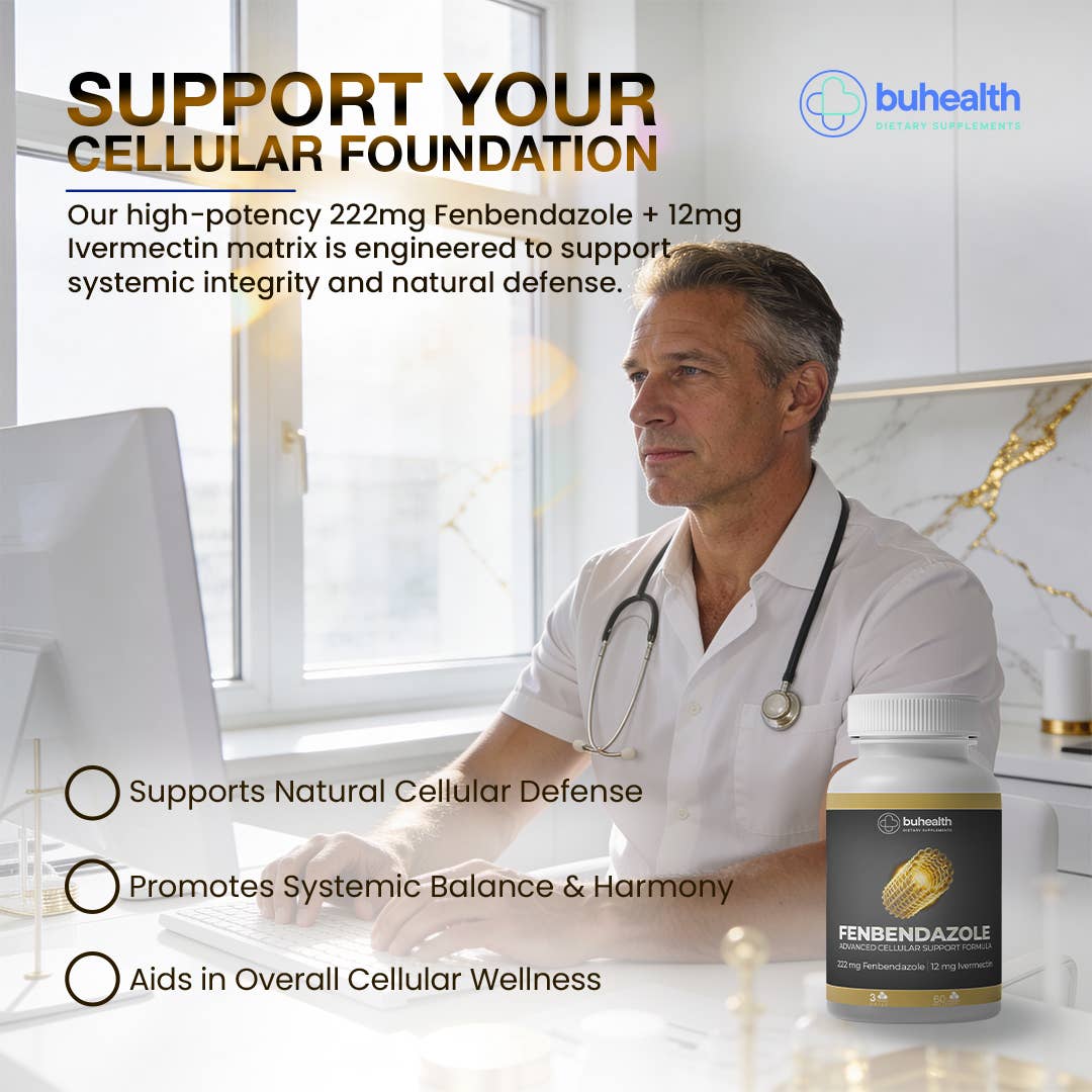 Fenbendazol&Ivermec Advanced  Support Formula – 60 Capsules