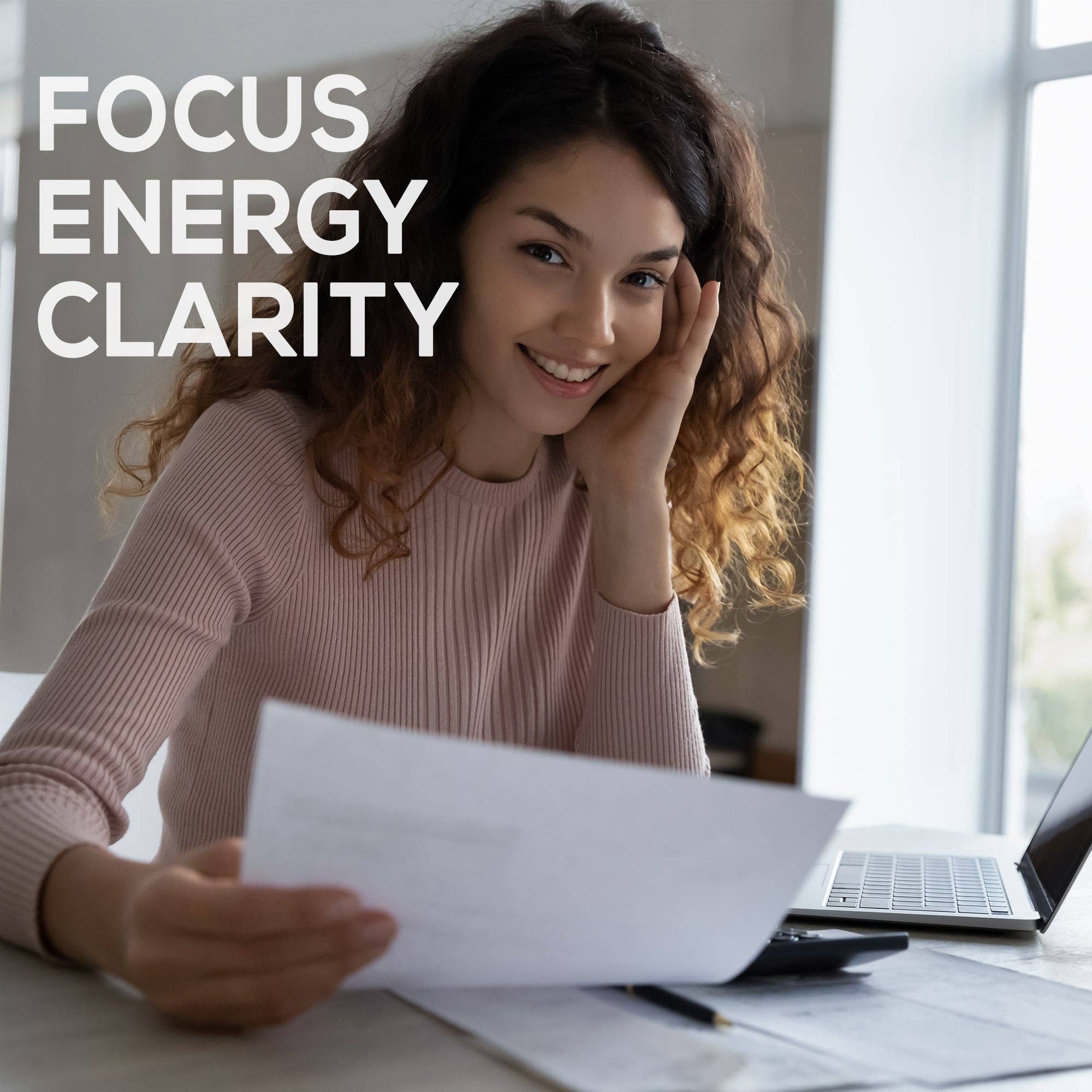 HARMONIFY Energy & Focus Gum (54 Pieces) – Sugar-Free with L-Theanine, Natural Caffeine, and Vitamins B12 & B6 – Focus & Mental Clarity – Keto & Vegan, Peppermint Flavor