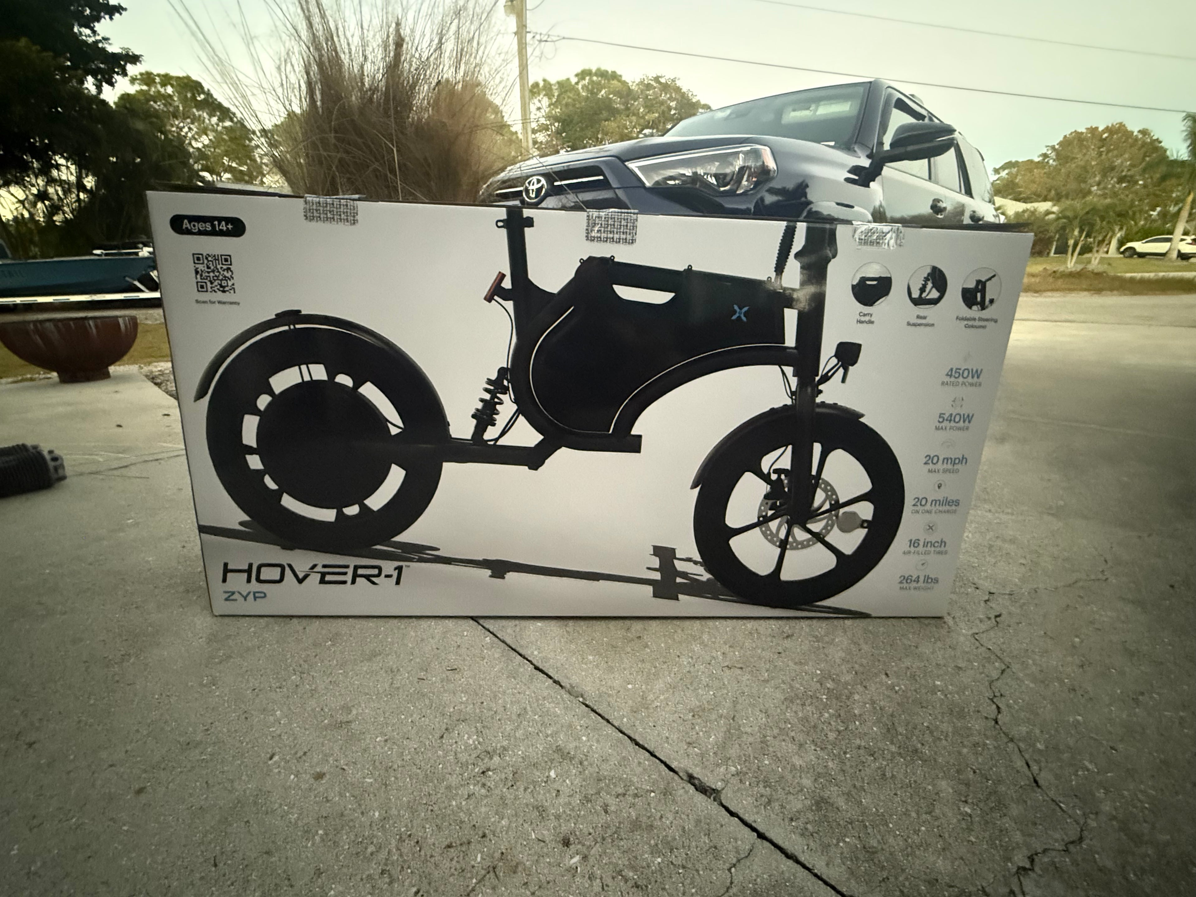 Hover-1 ZYP Foldable Electric Bike