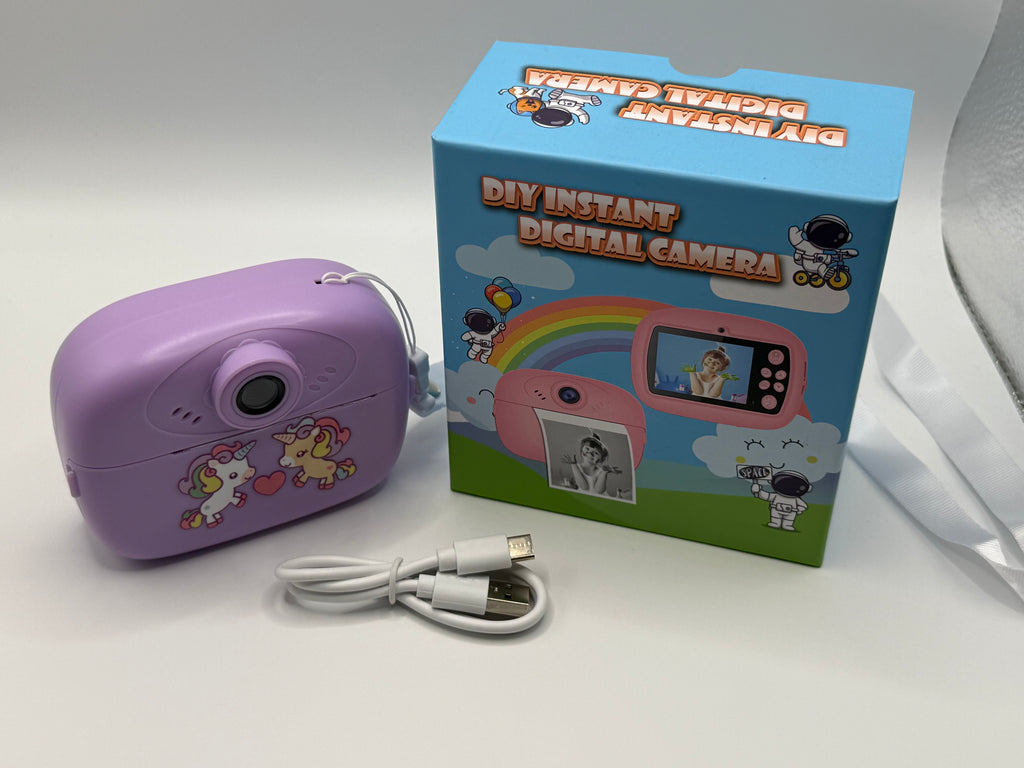 Kids Instant Digital Camera Purple